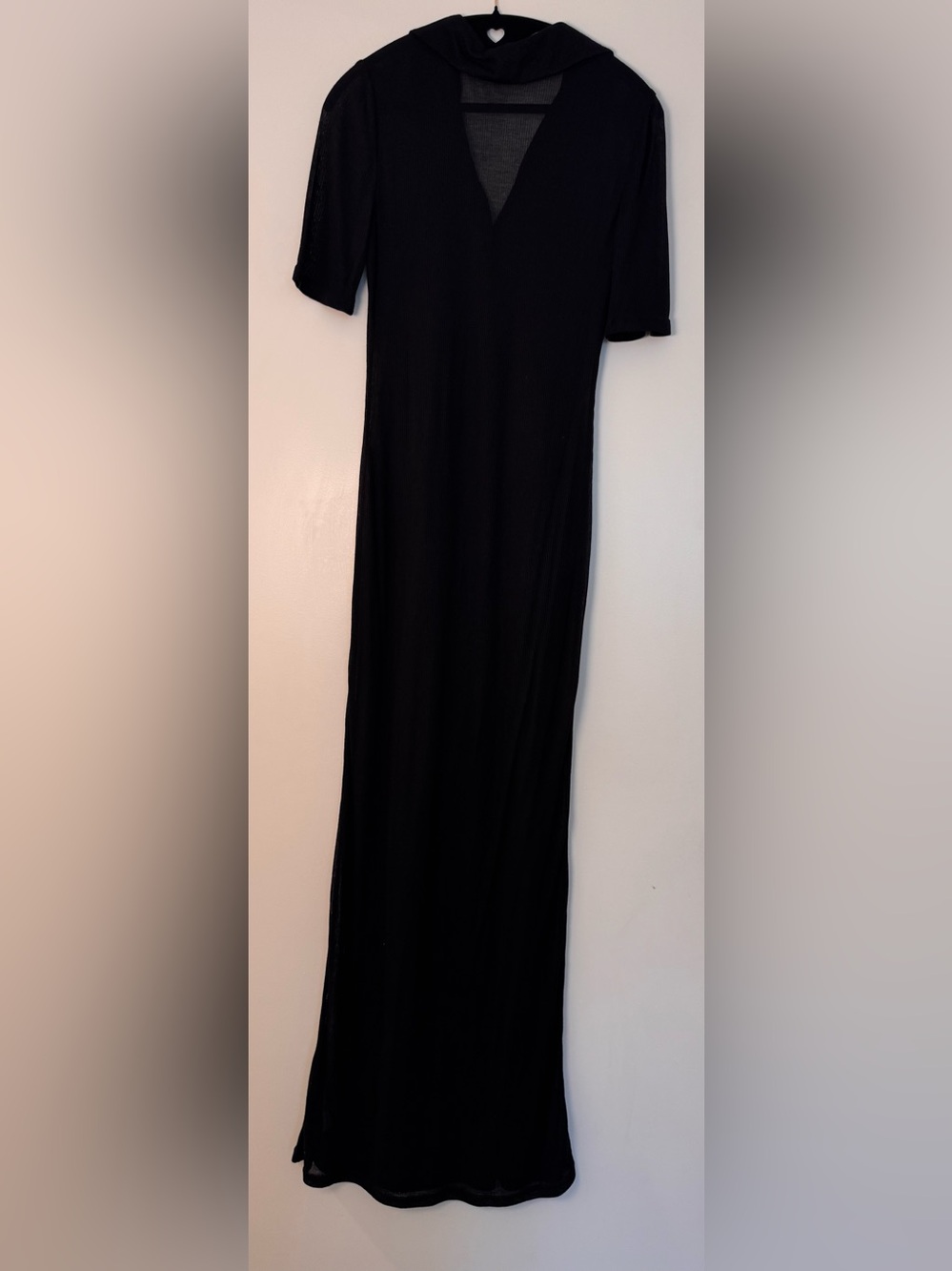 Reformation Shannon Knit Dress | Black | Size M | EUC - Picture 6 of 8
